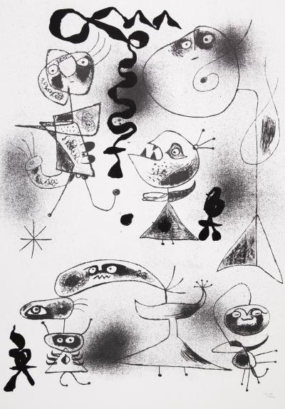Joan MIRO : Barcelona, la fête - Sérigraphie signée 2