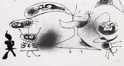 Joan MIRO : Barcelona, la fête - Sérigraphie signée 2