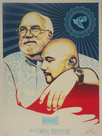 Shepard FAIREY (OBEY): Radical Kinship - Original signed screenprint 2