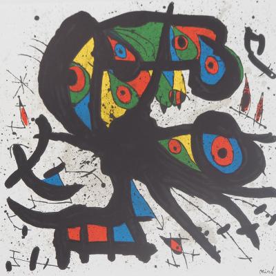 Joan MIRO : Agora - Lithographie originale signée 2