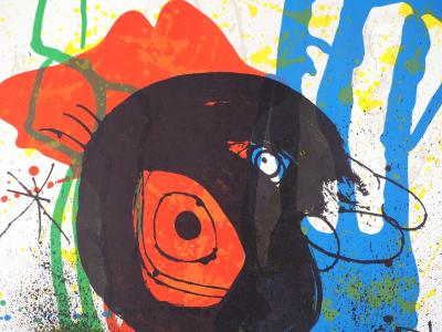 Joan MIRO : Sobreteixims - Lithographie originale signée 2