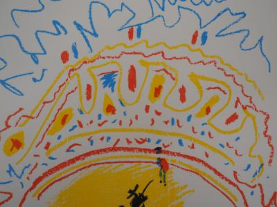 Pablo PICASSO : La petite Corrida - Lithographie signée 2