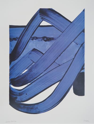 Pierre SOULAGES : Sérigraphie n°18 - Affiche originale signée Musée Soulages 2