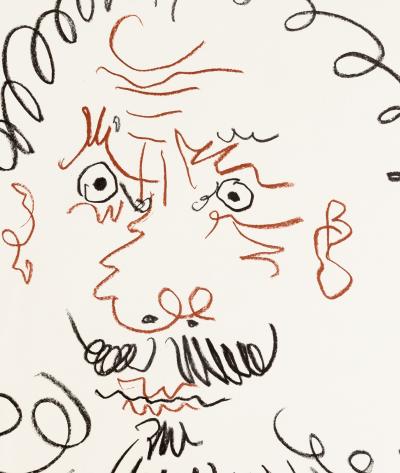 Pablo Picasso: The Gentleman - Original signed poster 2