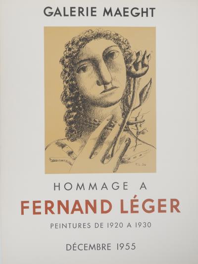 Fernand LEGER : Hommage à Fernand LEGER - Lithographie signée 2
