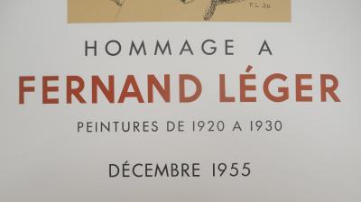Fernand LEGER : Hommage à Fernand LEGER - Lithographie signée 2