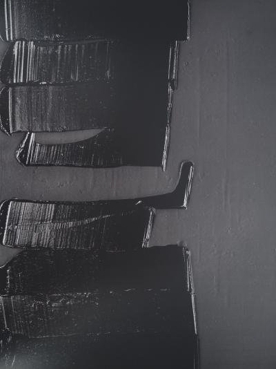 Pierre SOULAGES : Peinture 4 juillet 2021 - Affiche originale Musée Soulages 2