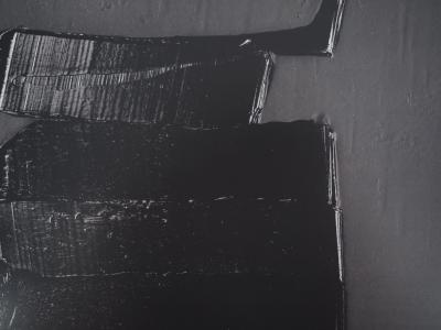 Pierre SOULAGES : Peinture 4 juillet 2021 - Affiche originale Musée Soulages 2
