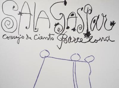 Pablo PICASSO : Exposition Sala Gaspar Barcelone - Affiche originale signée 2