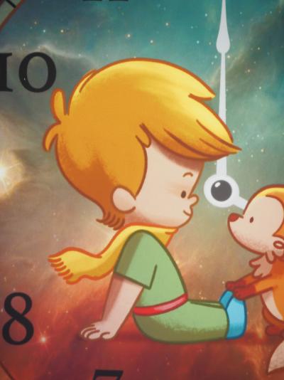 Antoine DE SAINT-EXUPERY / Jordi NEF : Le Petit Prince et le renard jouent ensemble - Lithographie 2