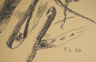 Fernand LEGER : Hommage à Fernand LEGER - Lithographie signée 2
