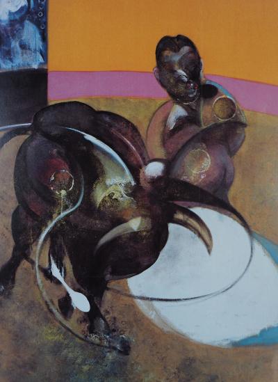 Francis BACON : Etude de corrida - Affiche originale 2
