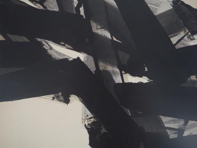 Pierre SOULAGES : Encre 1961 - Affiche originale signée Musée Soulages 2