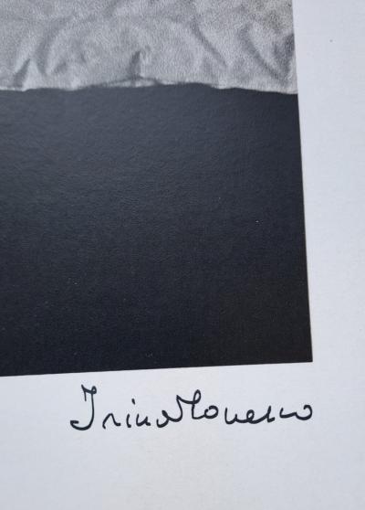 Irina Ionesco - Sans titre - Photolithographie en noir et blanc, signée 2