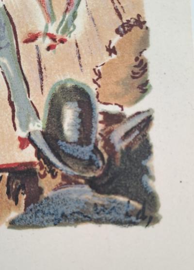 Roger Wild - La danse nu - Lithographie originale signée 2