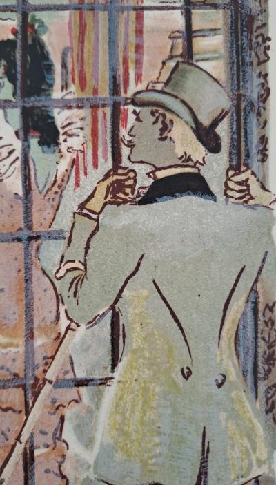 Roger Wild - La galerie du bal - Lithographie originale signée 2