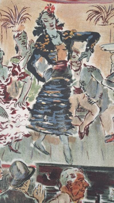 Roger Wild - La représentation - Lithographie originale signée 2