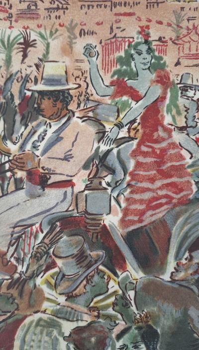 Roger Wild - The Parade - Original signed lithograph 2