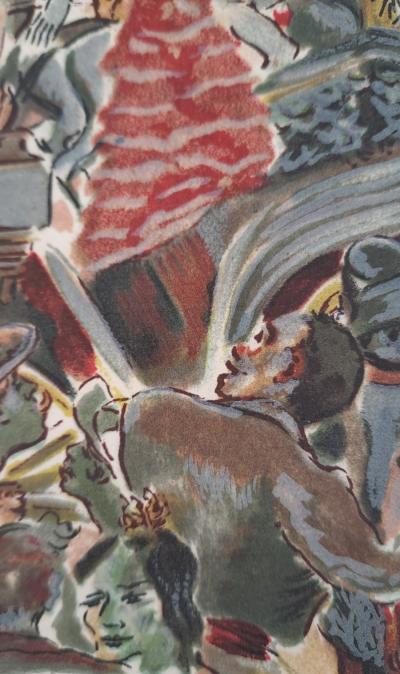 Roger Wild - The Parade - Original signed lithograph 2