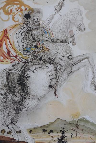 Salvador DALI (d’après) : Le Duc d’Orléans, Lithographie signée 2