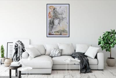 Salvador DALI (d’après) : Le Duc d’Orléans, Lithographie signée 2