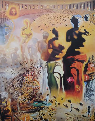 Salvador DALI (d’après) : Toréador hallucinogène, Lithographie signée, 500ex 2