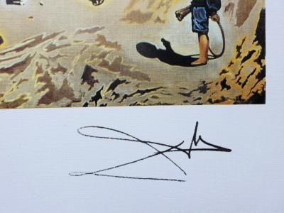 Salvador DALI (d’après) : Toréador hallucinogène, Lithographie signée, 500ex 2