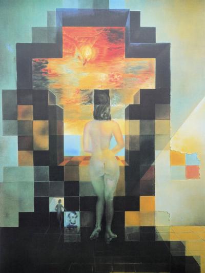 Salvador DALI (d’après) : Gala nue, Lithographie signée, 500ex 2