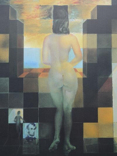 Salvador DALI (d’après) : Gala nue, Lithographie signée, 500ex 2