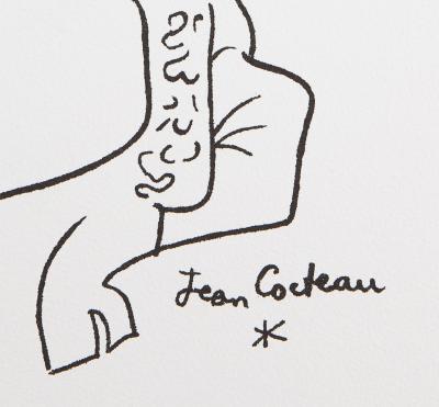 Jean COCTEAU : Taureau - Lithographie signée 2