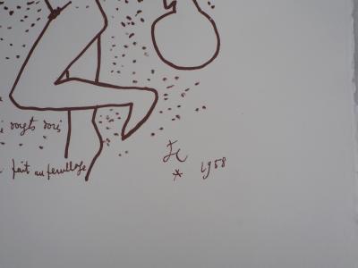 Jean Cocteau: The Solar Man - Signed Lithograph 2
