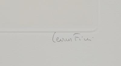 Léonor FINI : Le couronnement du chat - Gravure originale signée 2