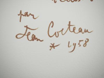 Jean COCTEAU : Le sagittaire - Lithographie signée 2