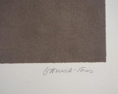 Pierre GARCIA-FONS : Camélia - Lithographie originale signée 2