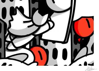 Melkio - City Caos - Sérigraphie originale signée 2