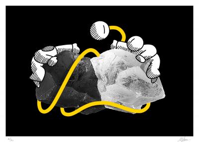 Melkio - Looking - Sérigraphie originale signée 2