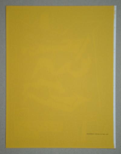 Alberto MAGNELLI (d’après) - Composition abstraite, 1959 - Bois gravé 2