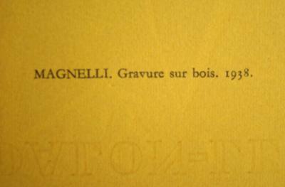 Alberto MAGNELLI (d’après) - Composition abstraite, 1959 - Bois gravé 2