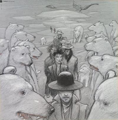 Enki Bilal - Animal’z - Affiche impression d’art 2