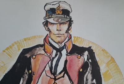 Hugo PRATT - Balade en mer salée - Affiche impression d’art 2