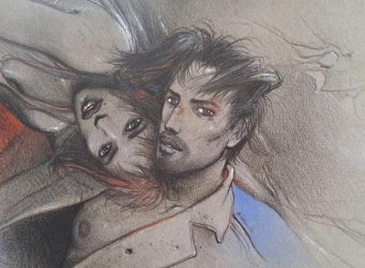 Enki Bilal - Julia et Roem - Affiche impression d’art