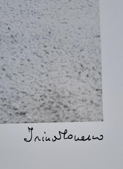 Irina Ionesco - Sans titre - Photolithographie en noir et blanc, signée 1981 2