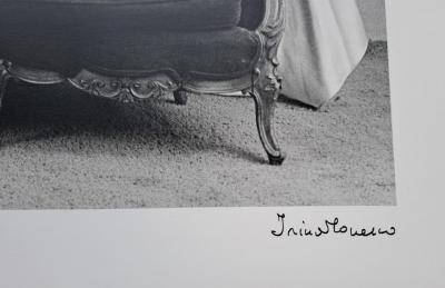 Irina Ionesco - Sans titre - Photolithographie en noir et blanc, signée 2