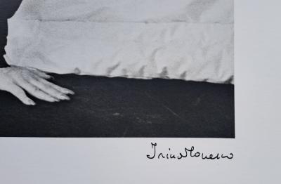Irina Ionesco - Sans titre - Photolithographie en noir et blanc, signée 2