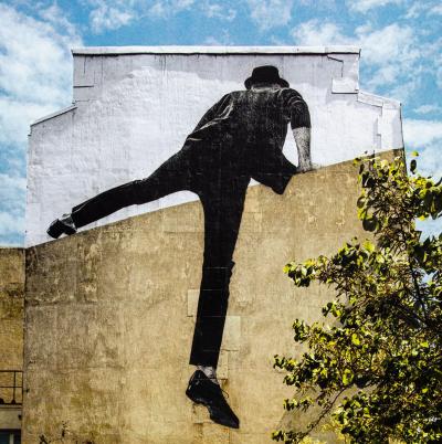 JR : No Trespassing, 2021 - Lithographie originale signée 2