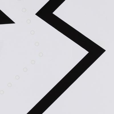 Lucio FONTANA : Concetto Spaziale Nero - Affiche originale en sérigraphie signée 2