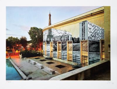 JR : Palais de Tokyo, 2022 - Lithographie originale signée 2