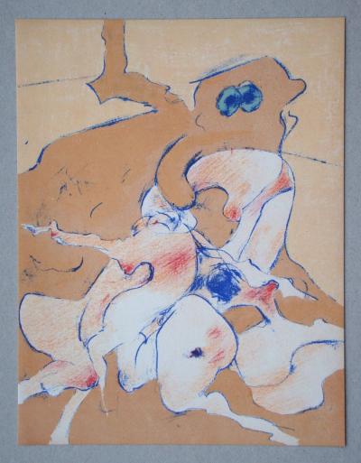 Dorothea TANNING - Composition surréaliste, 1974 - Lithographie originale 2