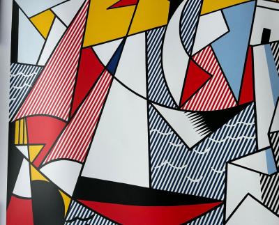 Roy Lichtenstein - Sailboats, 1973, silkscreen 2