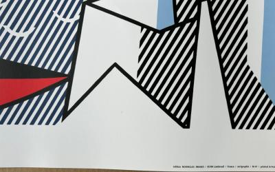 Roy Lichtenstein - Sailboats, 1973, silkscreen 2